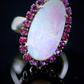 Opal Ruby & Gold Ring